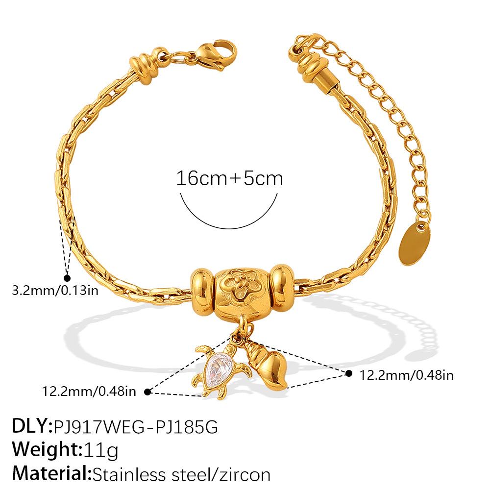 Bead-piercing Snake Bone Bracelet String Bracelet High-quality Positioning Bead Spacer Simple Fixed Bead Spacer Women's Model