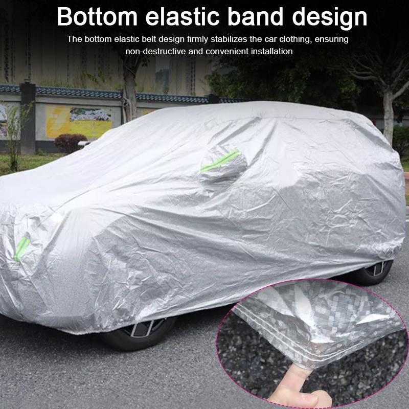 Copertura auto Pioggia Gelo Neve Polvere Impermeabile Per Volkswagen Artoen Tiro Freno Golf Jetta A7 Passat Polo Virtus Hatchback Berlina