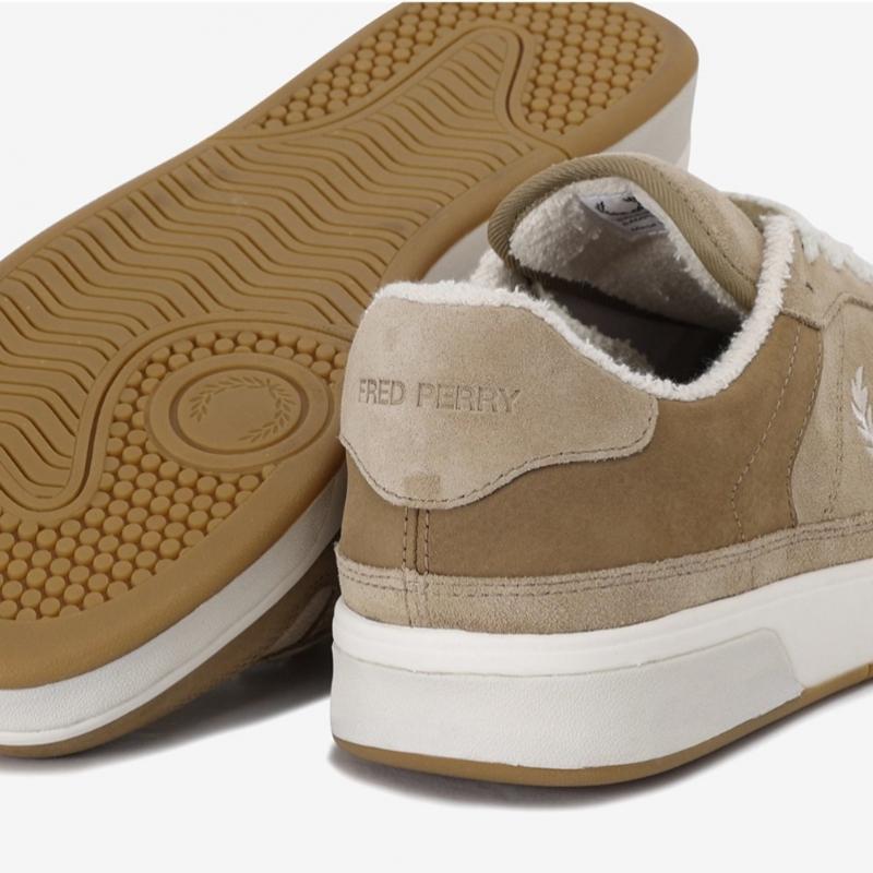 Fred Perry Beige Sneakers B300 Sfpm2438322 W24