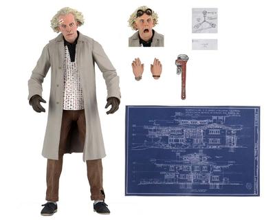 NECA Back To the Future Ultimate 7-inch Action Figure Doc (Emmett Brown)  NECA BACK TO THE FUTURE Ultimate Action Figure Dr. Emmett "Doc" L. Brown