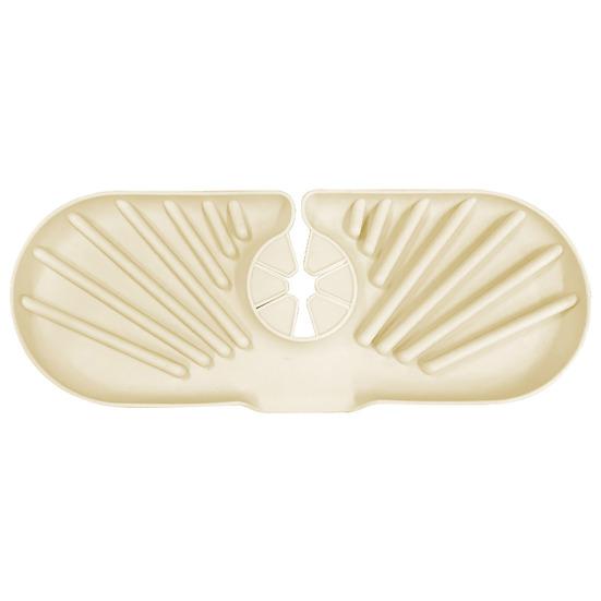 Tavă de robinet pentru chiuvetă de bucătărie Tavă de drenaj din silicon Suport pentru burete pentru săpun cu varză de scurgere Accesorii pentru blat de bucătărie