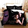 The Twilight Saga Printed Bedding Sets Bella Vampire Girl Duvet Cover Bed Comforter Set Exquisite Bed Supplies Set Luxury Gift