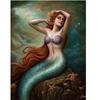 Full Round/Square 5D Diy Diamond Painting Pretty Mermaid Diamond Embroidery Cross Stitch Kits Home Decor Handmade Gifts