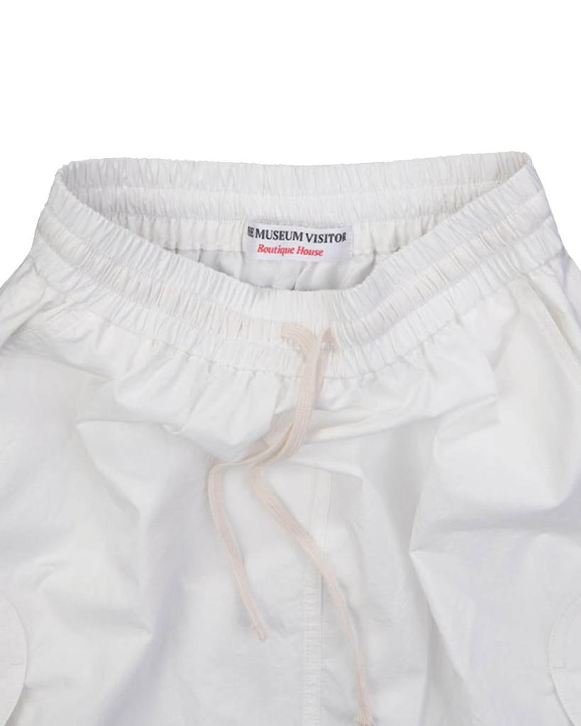 The Museum Visitor Heart Cargo Balloon Skirt (Off White)