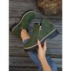 Large Size Casual Short Boots Women's Autumn and Winter New High-top Casual Fashion Short Boots Casual Single Shoes Women