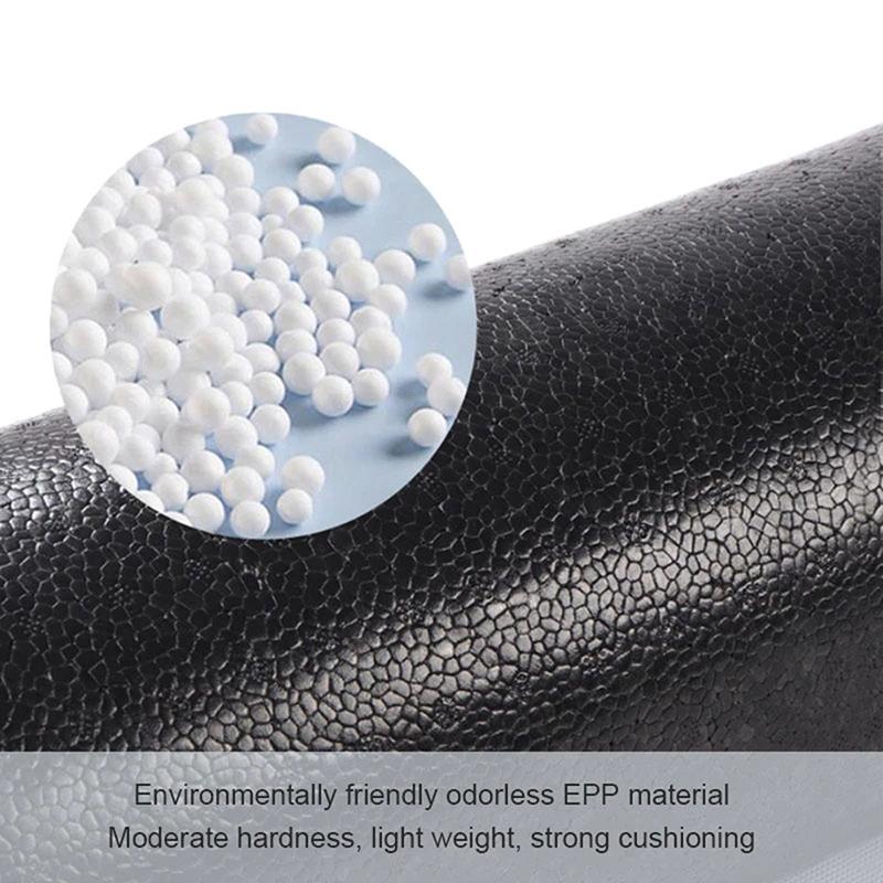 3 Sizes Black Yoga Foam Roller 30/45/60 Cm Exercise Equipment Massage Roller