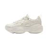 Li Ning Méz Kényelmes Klasszikus Sport Retro Tartós Támasztó Magas Szárú Alacsony Szárú Apuka Cipő Női Sneaker Pezsgő-Fehér AGCV288-3