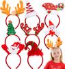 Christmas Headbands Head Hat Toppers Costume Accessories Kids Parties Xmas Holiday Party Favors Gift JOYFY PCS 8 for Kid Friendly Entertaining Fun