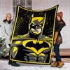 1 Stück Batman, Superheld Outdoor Flanell Überwurfdecke Weich, Leicht & Warm für Sofa, Bürostuhl, Camping & Reisen Strapazierfähiges Polyestergewebe