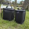 Butane Fuel Canister Cover Anti-Collision Gas Tank Protective Bag with Handle Portable Gas Tank Storage Bag for Outdoor Camping