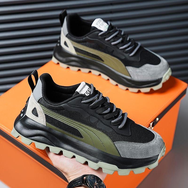 New Casual Sports Shoes Men's Shoes Autumn Trendy Running Shoes Boys Men's Breathable Trendy Shoes
