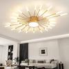 Modern Ceiling Light, 28+1 Lights Metal Firework Designed Chic Led Lighting Fixture for Farmhouse Kitchen Dining Room Bedroom Hallway Living Room