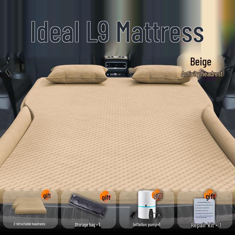 Ideal L9 Car Mattress: Perfect for car trunks and rear three-row sleeping, an essential for comfortable travel.