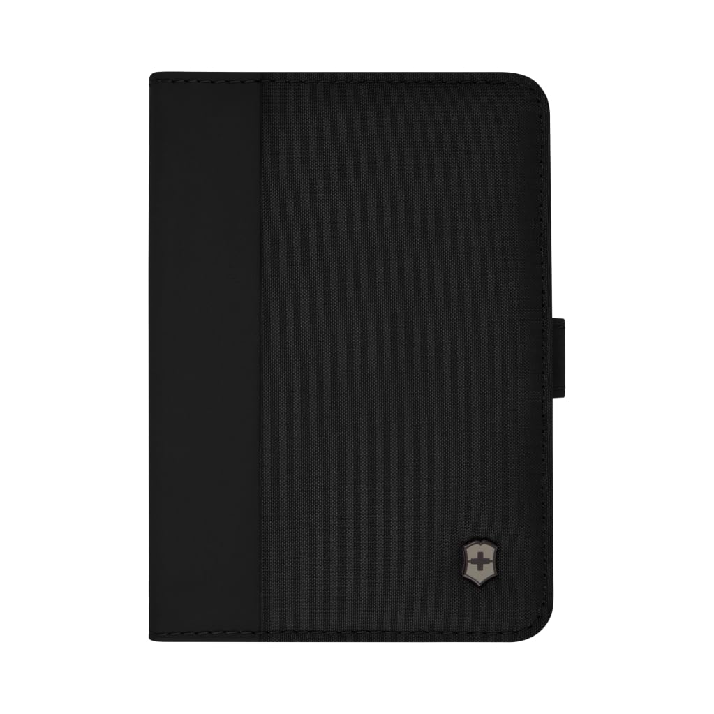 Victorinox Esențiale de Călătorie Suport pentru Pașaport Pliabil Card cu Numele Brandului 653361 Portofel pentru Bărbați, Portofel, Portofel, Toc, Negru,