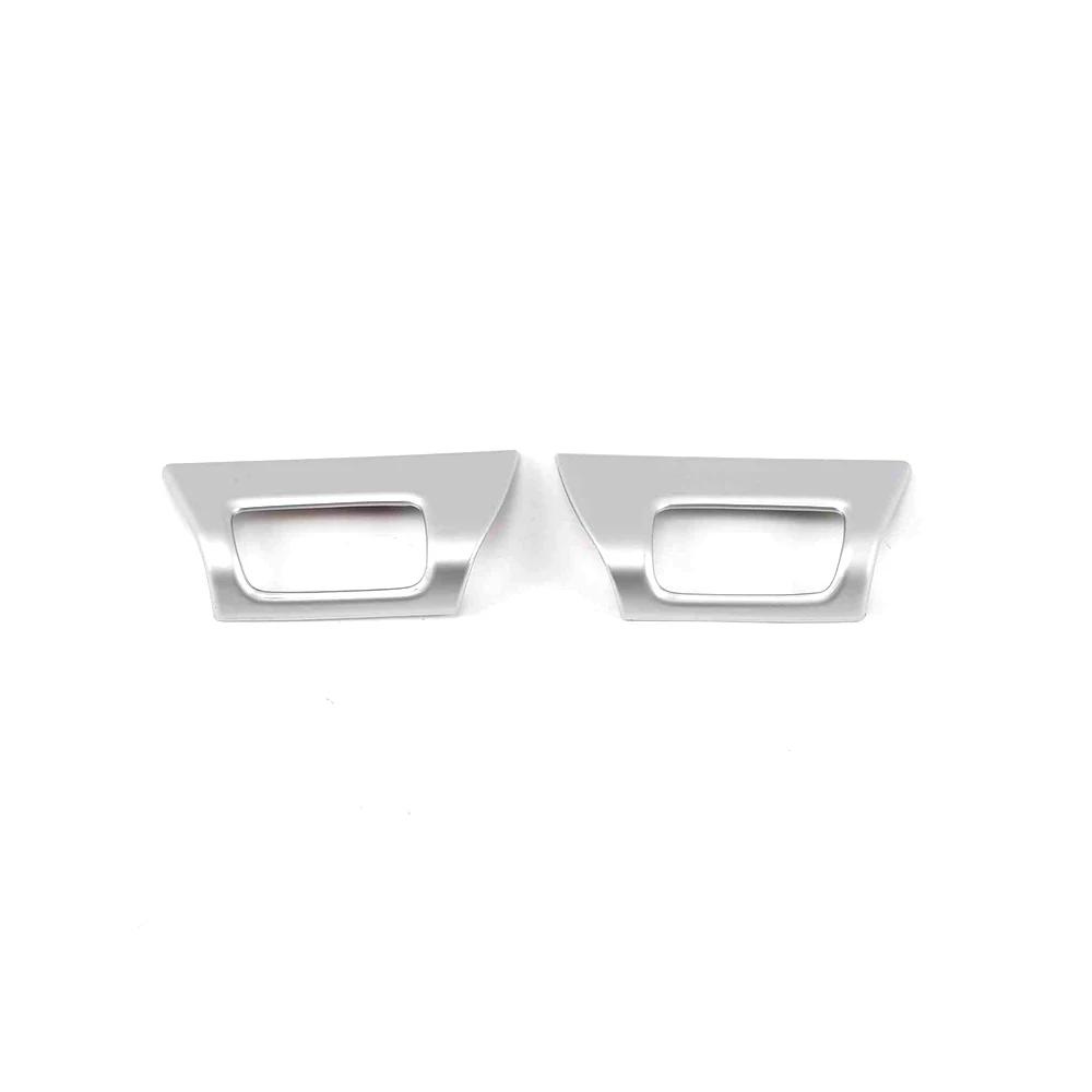 For Porsche Cayenne 2018-2022 ABS Carbon Fiber Front Air Conditioner Outlet Decoration Frame Panel Cover Trim Accessory