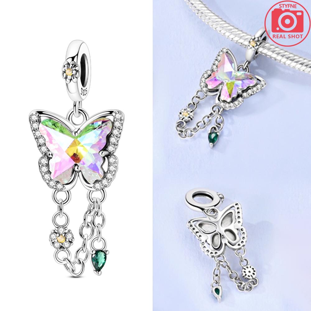 copper Authentic Certified Cute Rabbit Elephant Chameleon Animal Bead Compatible With Bracelets Diy Women Bag Charm Material