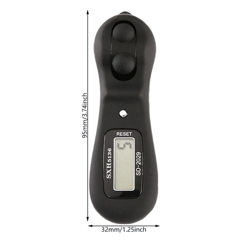 Handheld Elektrische Vinger Teller Digitale Teller Gebed Geschikt voor Mindfulness Bijeenkomst Nauwkeurige Telling Buitengebruik