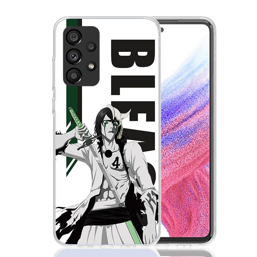 Anime Bleach Ichigo Kenpachi Phone Case For Samsung Galaxy A17 A16 A14 A15 A13 A57 A56 A54 A55 A53 A37 A36 A34 A35 A33 A26 A24 A