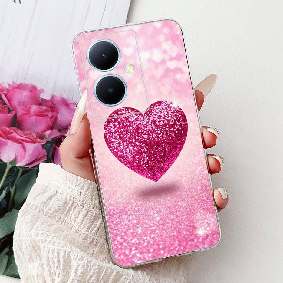 For Vivo Y78 Plus 5G Case V2271A New Luxury Painted Cover Soft Slim Phone Case For Vivo V29 Lite V29LIte V2244 Y78+ Fundas Coque