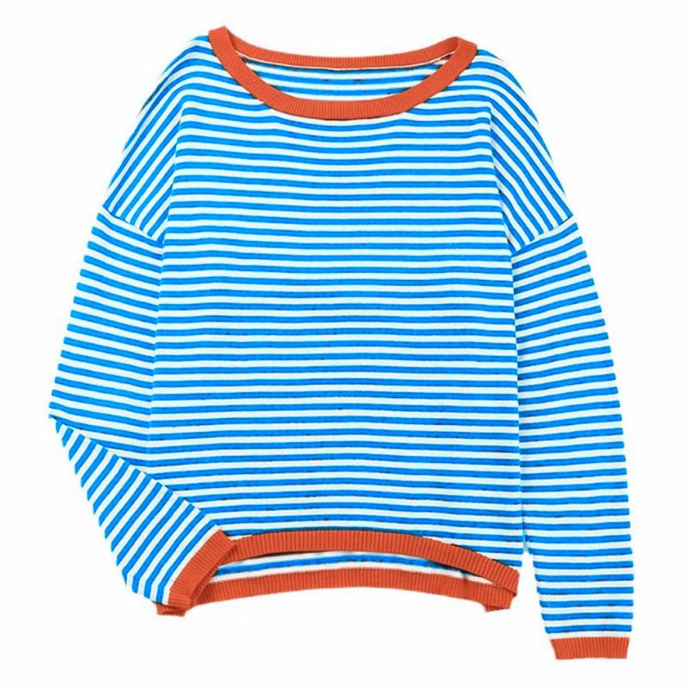 HNXC Women's Fashion Casual Autumn Winter Long Sleeve O-Neck Loose Sweaters