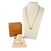 Perle Necklace Gold Plated Gold Women M61083 Used