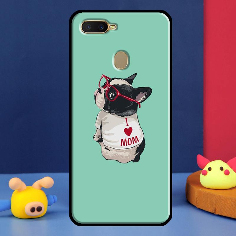 Boston Terrier Dog For Oppo A54 A57 S A78 A58 A98 A5 A9 A91 A15 A16 A17 A52 A72 A76 A96 A74 A94 A77 Phone Case