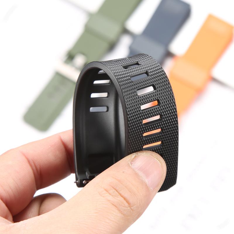 Série PRW-61 PRW-6900Y Bracelet Pour Casio PROTREK PRW-6800 PRW6900 PRW-3400 Homme TPU Imperméable Bracelet de Remplacement Accessoires de Montre