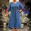 Women's Dress Fake Two Summer Slim Casual Dress