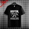 Funny Raccoon Astronaut Space Pattern Graphic Tshirt 100 Cotton Short Sleeve Fashion Casual Tshirt Perfect For Outdoor Wear