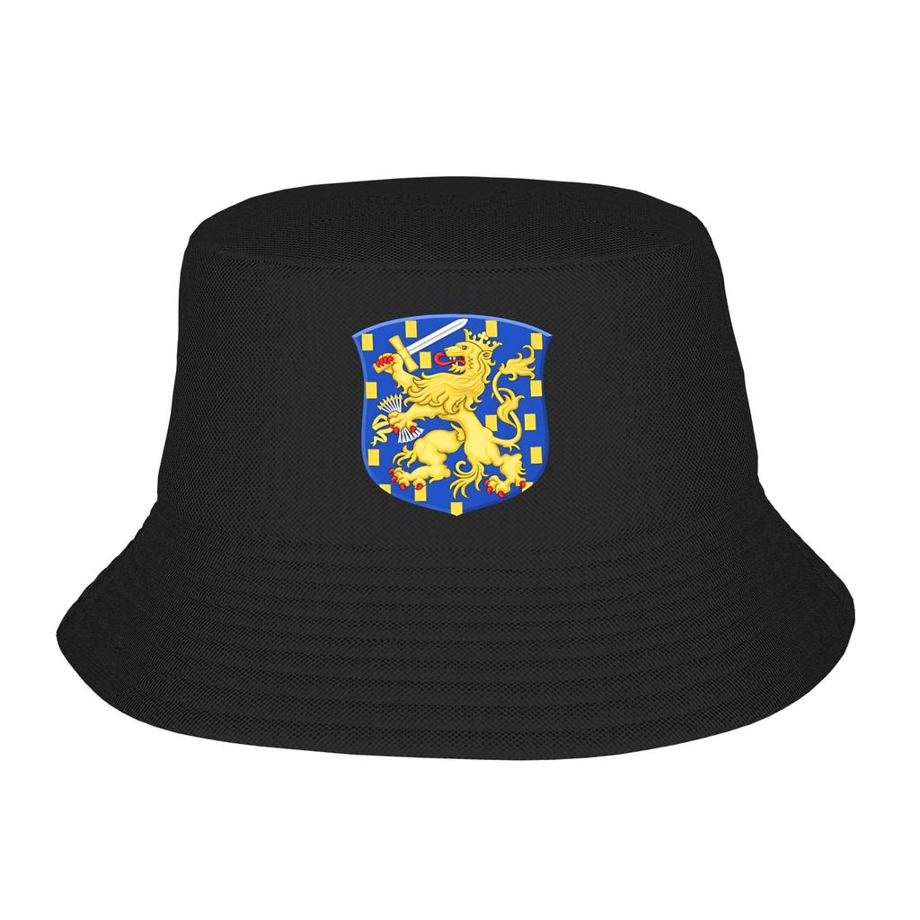 Chapeau seau Pays-Bas Chapeaux de pêcheur unisexes pour extérieur Chapeaux de soleil de chasse rétro unisexes Casquette graphique pliable