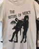 The Sisters of Mercy Band White Short Sleeve Cotton T-shirt Reprint S-5XL Unisex T-Shirt