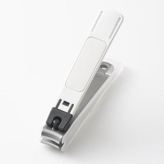 KAI Nail Clipper Type001 M White Curved Blade Made Japan KE0122