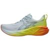 Asics NOVABLAST 5 Breathable Running Shoes Men's Blue Yellow Orange 1011C184-400
