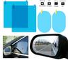 2X Autospiegel Regenschutzfolie Auto Rückspiegel Wasserdichte Folie Fensterglas Antibeschlag Antireflex Aufkleber Auto Accessores