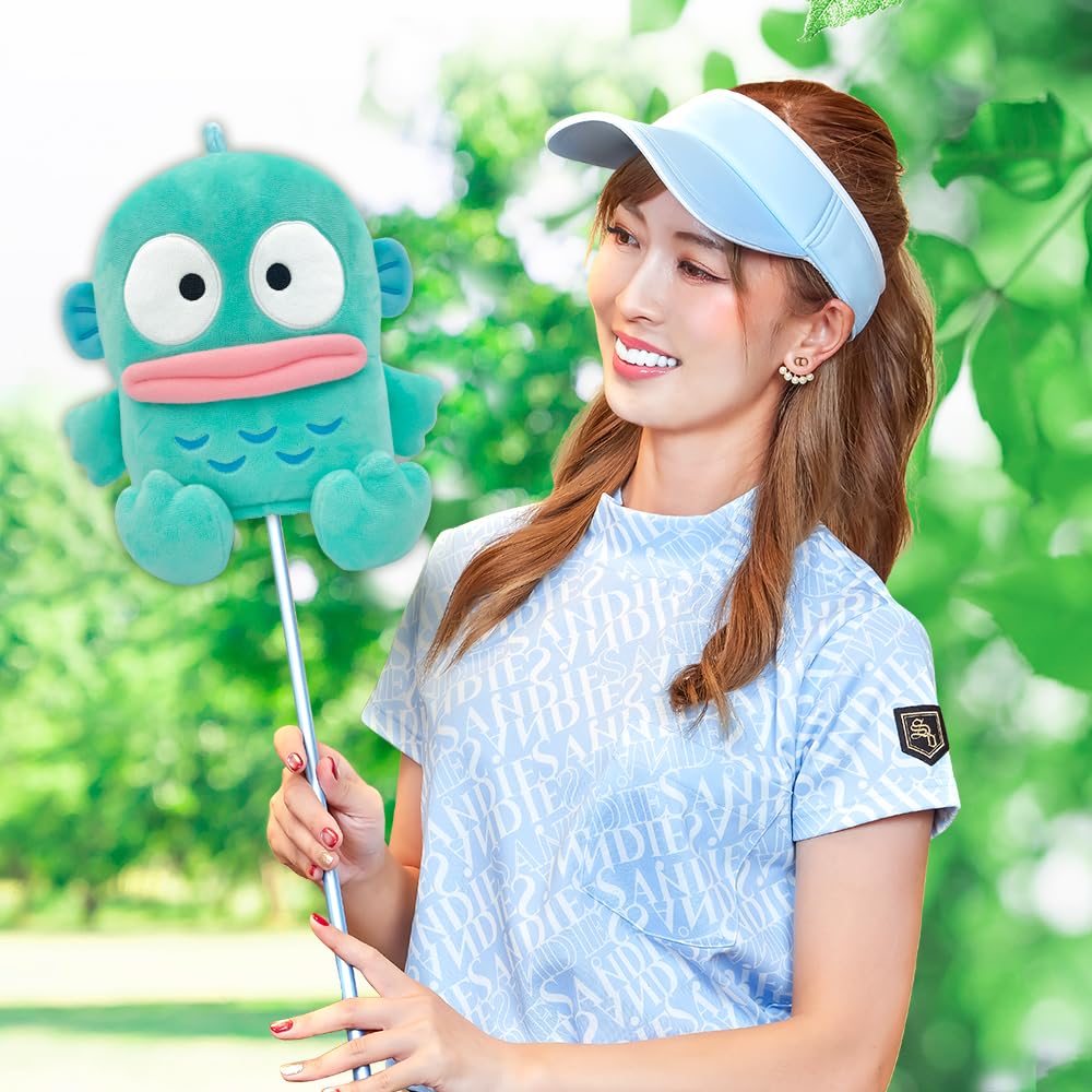 Hangyodon Head Cover for Drivers Sanrio Official License (460cc Compatible)