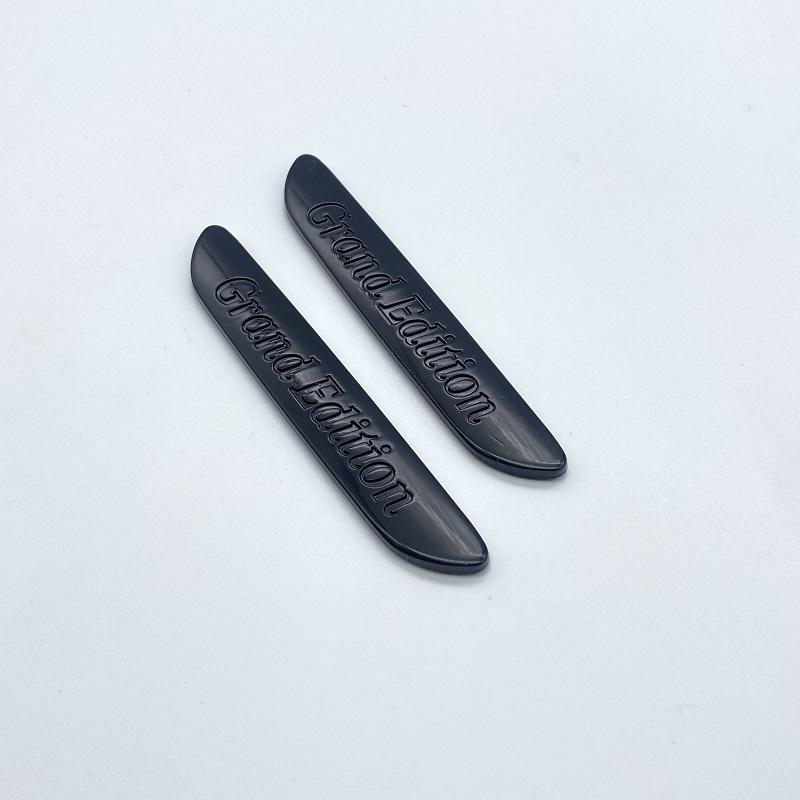 SPORT EDITION NIGHT EDITION Prime Edition Blade Top ABS Emblem for Mercedes Benz Car Fender Side Badge Logo Sticker Glossy Black BH1