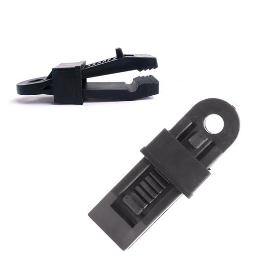 Clempen de prelată pentru cort de exterior, rezistent la vânt, culoare solidă, clemă, cataramă fixă PP, accesorii de camping