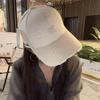 Korean Style Fashion Trend Embroidered Baseball Hat for Women New Style Showing Face Small Versatile Baseball Cap for Men Trendy Face Small