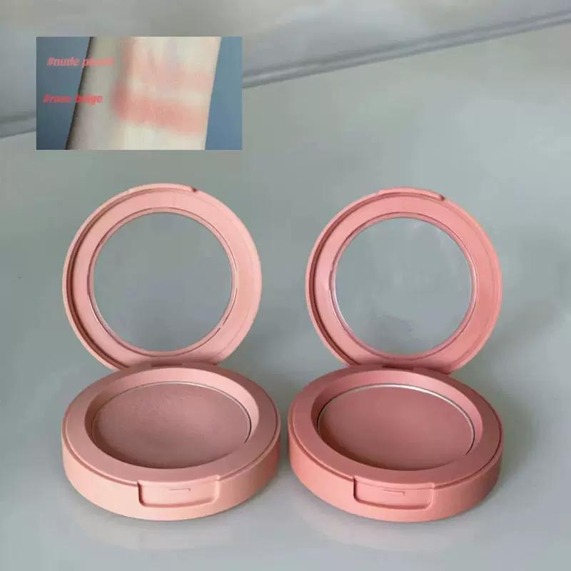 Super Niche Light Blush! Low Saturation Versatile Gray Pink Soft Mist Be02 Matte Contouring Color Gentle for Female Students