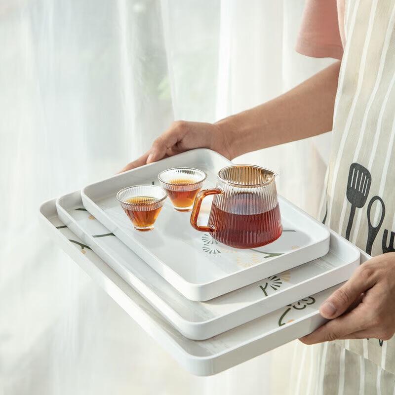 Dian Melamine Rectangular Serving Tray