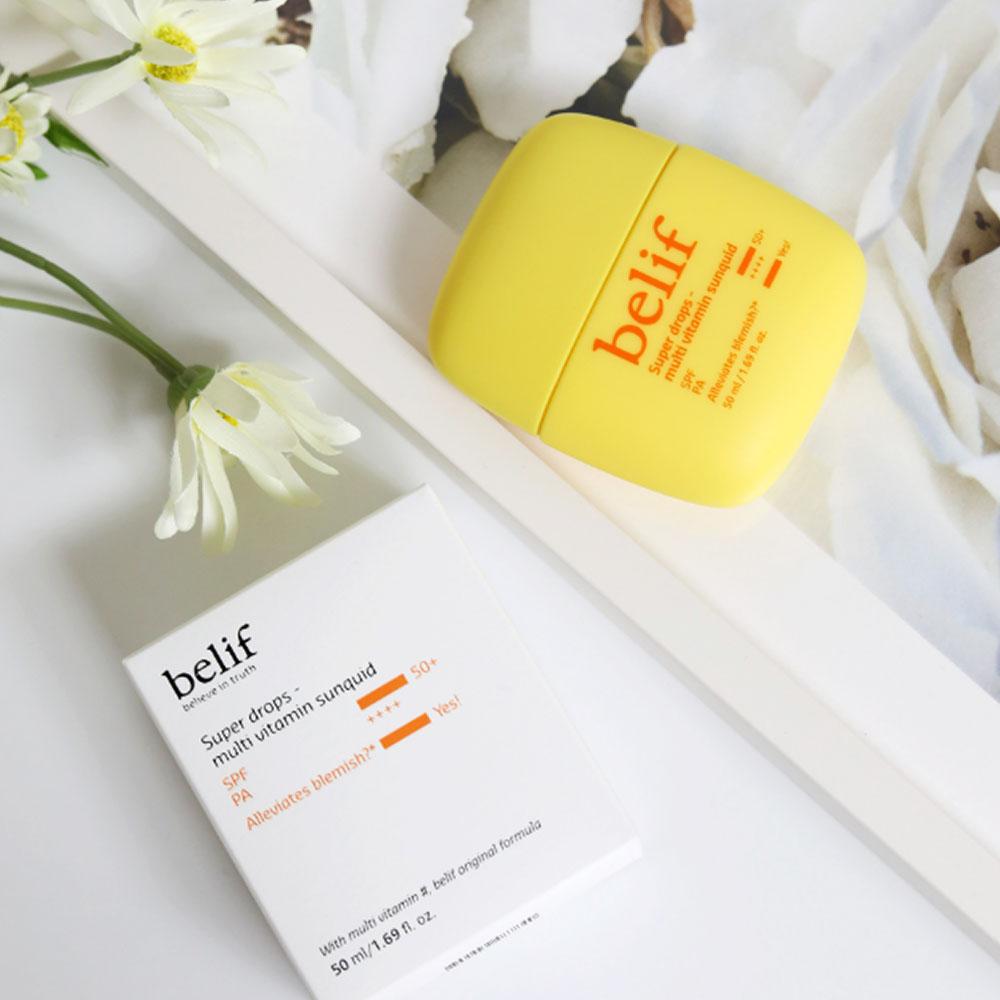 belif Super Drops Multi Vitamin Sunquid 50ml (SPF50+)