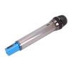 Microphone Prop Fake RGB Illuminated Plastic Play Pretend Mic for Cosplay Party Oratorical Skills Training