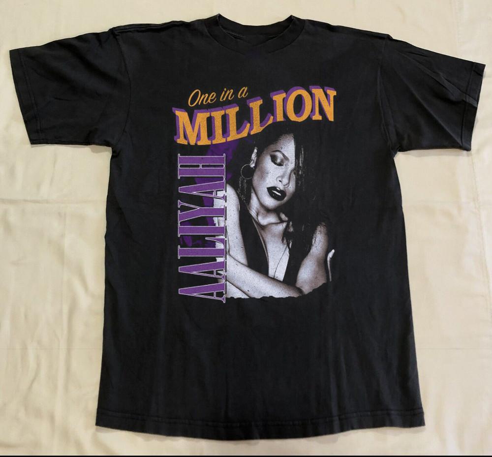 Aaliyah One In A Million Tee Unisex Cotton T Shirt UB655