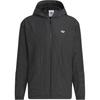 adidas Originals Atlanta Windjack Effen Kleur Ritssluiting Sport Hoodie Jas Heren Jassen Zwart JD6392