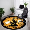 1pc Halloween Ghost Chair Carpet for Office Non-Slip, Machine Washable Rug for Office, Room - Polyester, Machine Made Yy251029180