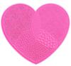 KIRA Heart Shaped Silicone Makeup Brush Cleaning Mat For Foundation Brush, Silicone Washing Tools, Makeup Tools Cleaning Scrubber For Women, Girls