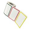 Colorful DIY Blank Name Label Stickers, Self Adhesive Sticky Classification Tags for School, Office, and Household Organization, Easy Peel and Write