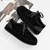 Autumn and Winter New Beef Suede Casual Men's Leather Shoes, Leather Bag Outsole Full of Luxury Men's Shoes, Durable Shoes