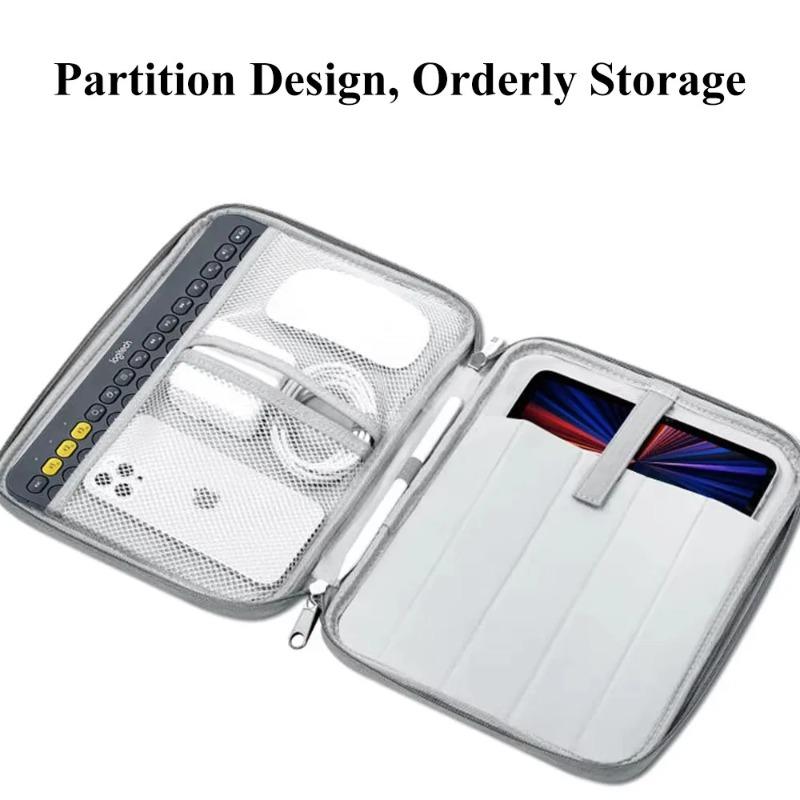 IPad Laptop Case Protective Shell 12.9" 10.8" Hand Carry Sleeve Tablet Bag Portable Storage Organizer Convenient Carry