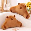 Capybara Plush Car Cushion Lumbar Support Doll